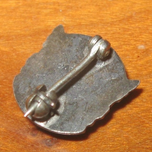 Vintage United Airlines Service Lapel Pin w Embossed Stars Wings Propeller - Picture 5 of 7